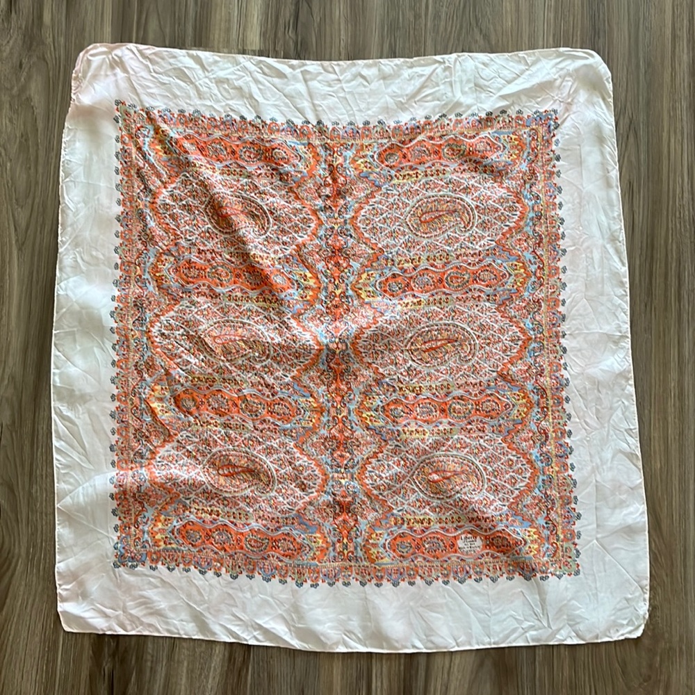 VTG Liberty of London Paisley Scarf